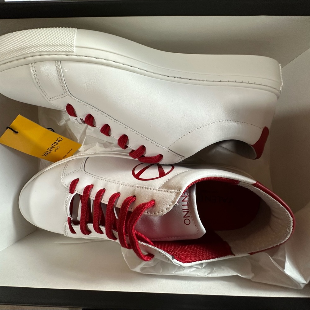 Valentino Men’s White Sneaker - EU 43